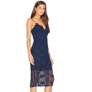 Revolve Lumier by MARIANO Hard To Love Dress Navy
